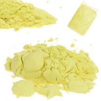 Kinetinis smėlis, 1 kg, geltonas