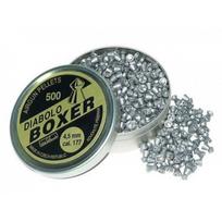 Pellets kulkos Diabolo BOXER - šoviniai 4,5mm ( cal. 177 ), 500 vnt.