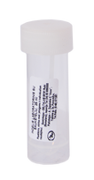 Plastikinis laboratorinis indelis fekalijoms su šaukšteliu, 25 ml