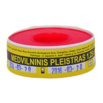 Pleistras plastmasinėje ritėje AZAS, 1.25 cm x 5 m