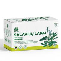 Vaistažolių arbata ŠVF ŠALAVIJŲ LAPAI, 1,5g, 24 vnt. (-30% perkant 2 vnt.)