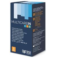 Trigliceridų kiekio kraujyje tyrimo juostelės, MultiCare-in  N5  (Dabar -28%)