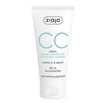 CC kremas sudirgusiai ir jautriai veido odai ZIAJA, SPF10, 50 ml (Dabar -40%)