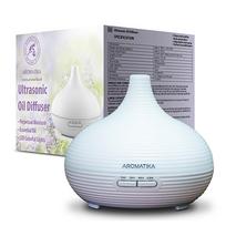 Ultragarsinis eterinių aliejų garintuvas (difuzorius) su šviesomis AROMATIKA (-50% perkant 2 vnt.)