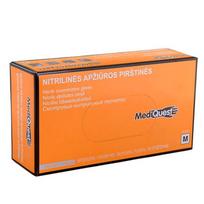 Pirštinės nitrilinės nesterilios MediQuest M N100 be pudros (-15% perkant 2 vnt.)