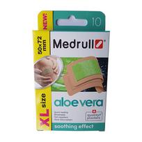 Pleistras MEDRULL ALOE VERA, 50 x 72 mm, 10 vnt. (-40% perkant 3 vnt.)
