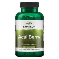 Acai uogų ekstraktas SWANSON, 500 mg, 120 kaps. (Dabar -25%)