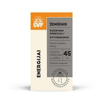 Ženšenio mikrogranulės kapsulėse ŠVF ENERGIJAI, 45 vnt. (Dabar -30%)