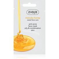 Veido kaukė nuo aknės ZIAJA MANUKA HONEY, 7 ml (Dabar -40%)