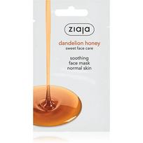 Maitinamoji medaus kaukė ZIAJA DANDELION HONEY, 7 ml (Dabar -40%)