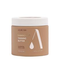 Spindintis savaiminio įdegio sviestas AZURE TAN SHIMMERING TANNING BUTTER, 200 ml (-40% perkant 2 vnt.)