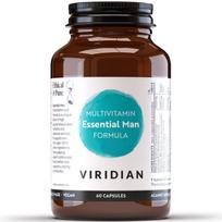 Vyrams VIRIDIAN ESSENTIAL MAN FORMULA, 60 kaps. (-35% perkant 2 vnt.)