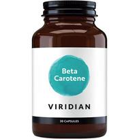 Beta karotenas VIRIDIAN, 30 kapsulių (Dabar -3%)