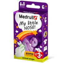 Aromatiniai pleistrai MEDRULL MY LITTLE NOSE ANIMALS, 6 vnt. (-40% perkant 3 vnt.)