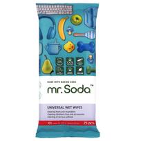 Drėgnos antibakterinės servetėlės MR.SODA, 25 vnt. (-45% perkant 2 vnt.)
