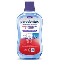 Dantų skalavimo skystis PARODONTAX GUM STRENGTHEN&PROTECT, 500ml  (Dabar -15%)