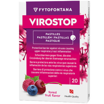Nuo virusų miško uogų skonio FYTOFONTANA VIROSTOP, 20 pastilių