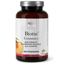 Guminukai su biotinu NEW NORDIC BIOTIN GUMMIES, 60 vnt.