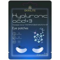 Paakių pagalvėlės SKINLITE HIALURONO RŪGŠTIS x 3, 10 vnt. (-40% perkant 2 vnt.)