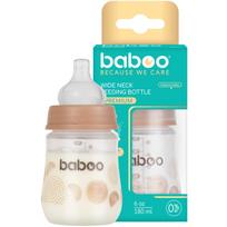 Antikolinis maitinimo buteliukas 0+ mėn BABOO, 180 ml (Dabar -2%)