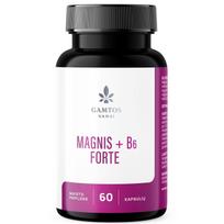 Nervų sistemai ir raumenims GAMTOS NAMAI MAGNIS + B6 FORTE, 60 kaps. (-55% perkant 2 vnt.)
