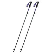 Qunature Šiaurės ėjimo žygio lazda, aliuminė 110 - 130 cm 1 vnt. - Violetinė