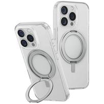 Uniq Swivix 360 Sukamas Laikiklis iPhone 16 Pro - Skaidrus