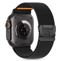 Tech-Protect Nailono Užsegimas Apple Watch 44 / 45 / 46 / 49 mm - Juodas