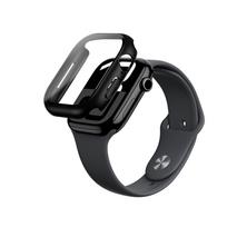 AmazingThing Radix Glass dėklas Apple Watch 46mm – Juodas