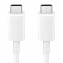 Samsung EP-DA705BWE USB-C - USB-C 3A Kabelis 1m (OOB Bulk - Pakavimo pakeitimas) - Baltas