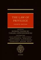 The Law of Privilege