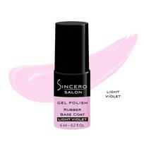 Rubber bazė "Sincero Salon", Light violet, 6ml***