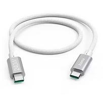 Hama kabel 240W USB-C - USB-C, 1,5m biały 201721
