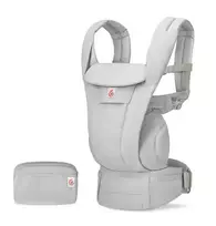Kūdikio nešioklė Ergobaby Omni Deluxe Cotton, Pearl Grey