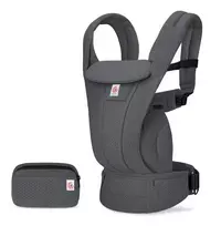 Kūdikio nešioklė Ergobaby Omni Deluxe Mesh, Graphite Grey