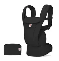 Kūdikio nešioklė Ergobaby Omni Deluxe Cotton, Onyx Black