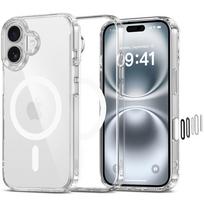 Tech-Protect Flexair Hybrid CC Magsafe iPhone 16 dėklas - skaidrus