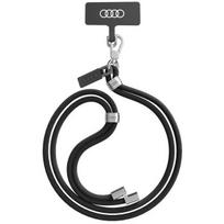 Audi Kryžminis Universalus Pavadėlis 120cm x 10mm - Juodas