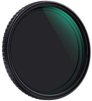 Fotografijos filtras - K&F Concept Nano-X ND2-ND32 58mm Reguliuojamas ND Filtras