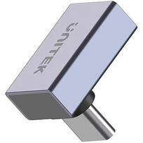 Unitek Adapter USB-C na USB-C kątowy 40Gbps 240W A1039GY01