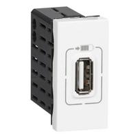 USB-C pakrovėjas Legrand Mosaic 077591 (5 V, 1.5 A, 7.5 W, 1 modulis)