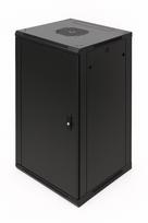 Komutacinė spinta 10'' pakabinama 12U 300x279mm (juoda, nesurinkta, IP20) ASP-3312