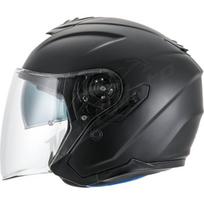 Atviras Šalmas APEX JT300 Solid Juodas