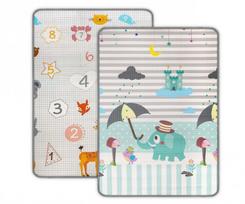 Kinder Digits And Elephant Foam Roll-up Mat