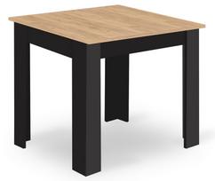Stalas Np 80x80 "artisan" Juodos Kojos