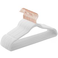 Veliūrinės Pakabos Baltos Spalvos 20 Vnt. - Crf026w01