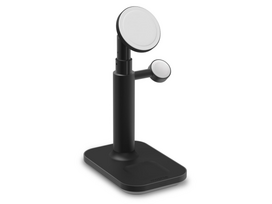 Mophie Extendable Stand Magsafe 3in1 - Stovintis Belaidis įkroviklis Trims įrenginiams Su Reguliuojamu Aukščiu, Suderinamas Su