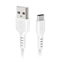 Kabelis Usb-a - Usb-c 1,5 M - Baltas