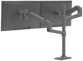 Stalo Laikiklis Lx Dual Stacking Arm, Aukštas Strypas, Matinis B 45-509-224 (maks. 40")