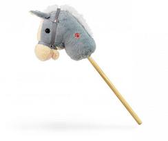 Milly Mally Hobby Stick Horse Grey